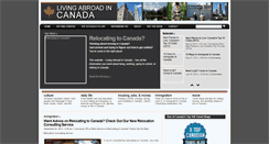 Desktop Screenshot of livingabroadincanada.com